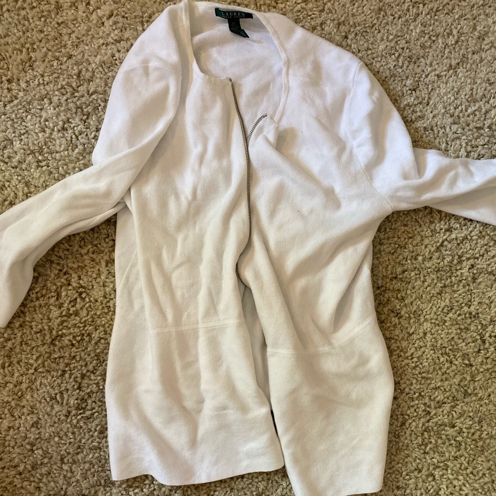 Zip down comfy Ralph Lauren jacket